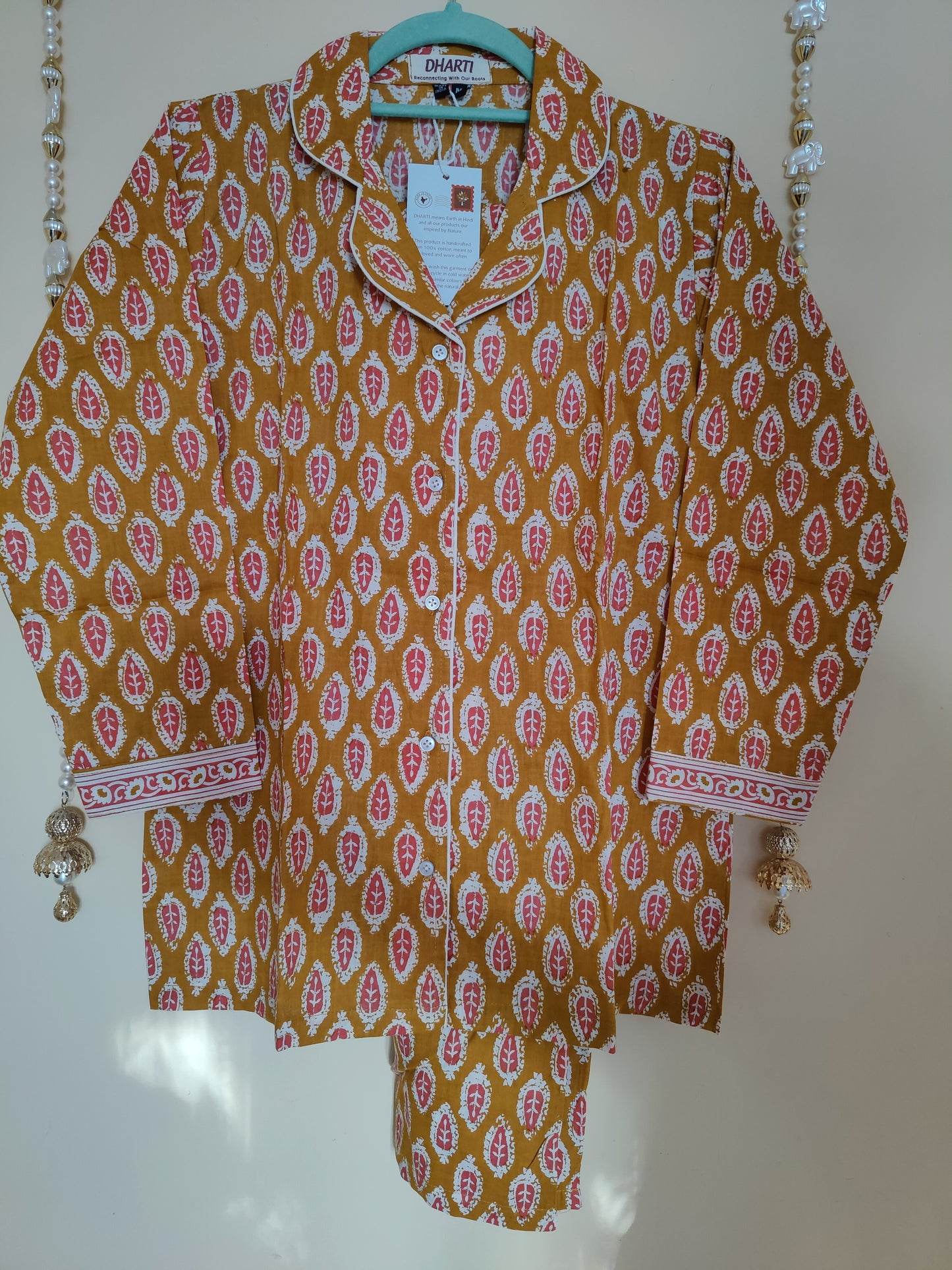 Mughal Leaf Pyjama Set